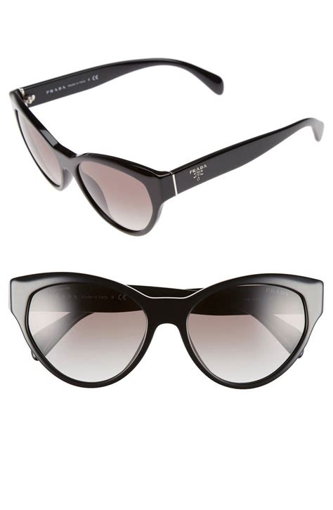 prada 55mm cat eye navigator sunglasses|Prada 55mm Cat Eye Sunglasses .